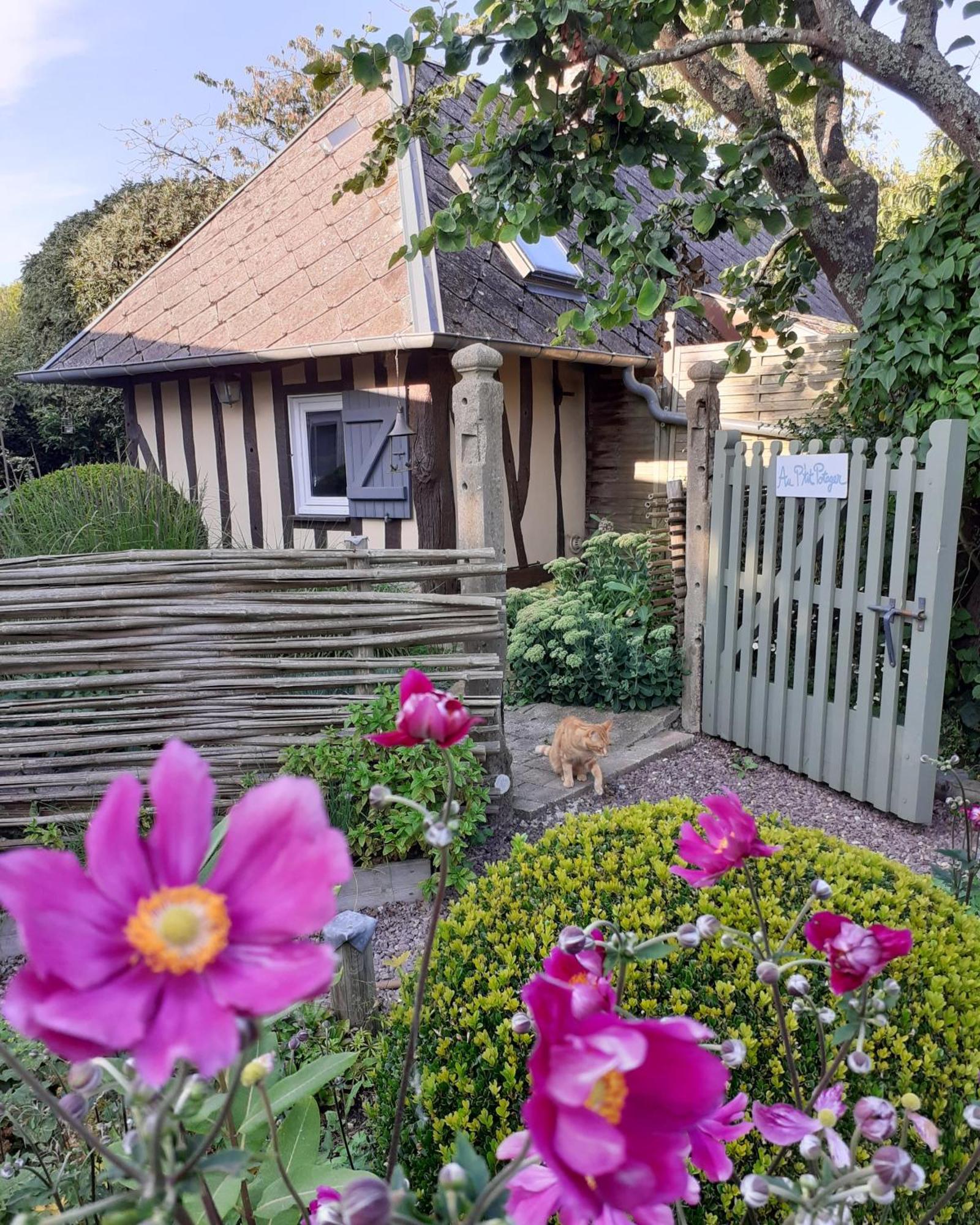 Au P'Tit Jardin Hotel Saint-Sylvestre-de-Cormeilles Exterior photo